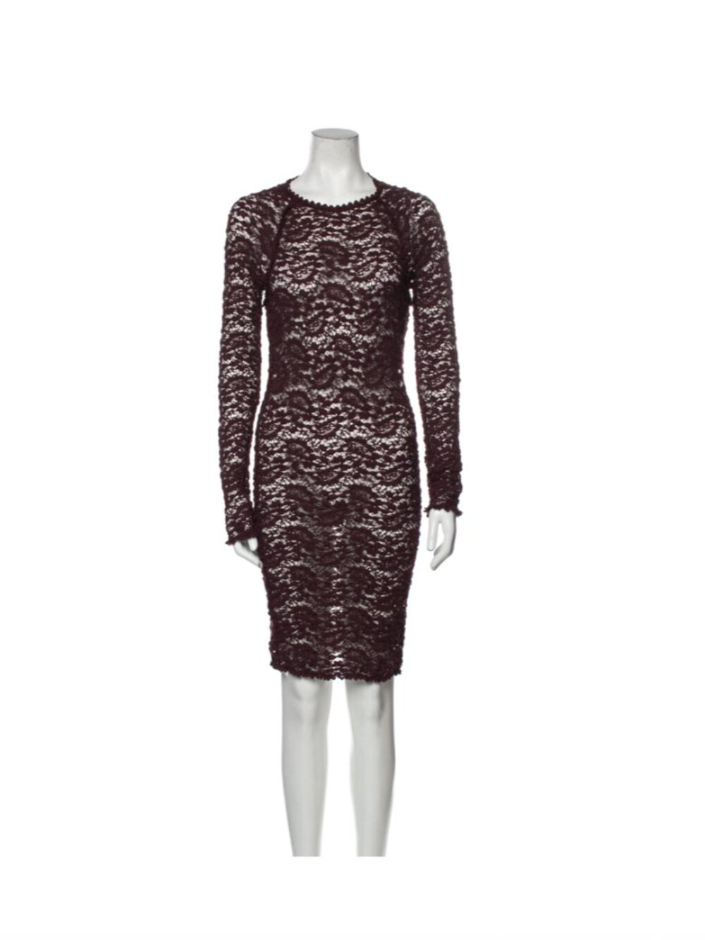 Isabel Marant Lace Pattern Knee-Length Dress